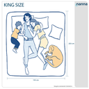 Ver imagem 3 de Cama Box Branca + Colchão King Size Suport Gel Molas Ensacadas Euro Pillow 193x203x75cm - Macio