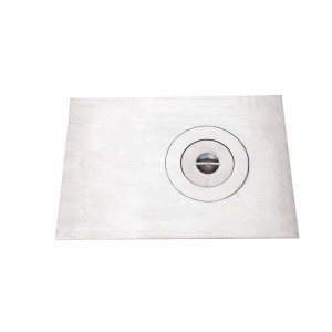 Chapa para fogão a Lenha 1 Boca 45x65cm