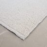 Tapete Algodão Par Sala/Quarto - 2,50 x 2,50 - Cor Cru Pelo Baixo - 2