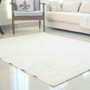 Ver imagem 1 de Tapete Algodão Par Sala/quarto - 2,00 X 2,50 - Cor Cru Pelo Baixo