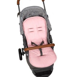 Capa de Carrinho Dupla Face Rosê - Batistela Baby - 1