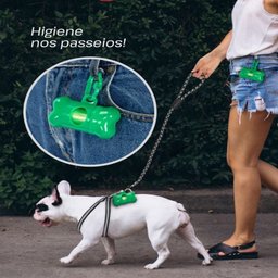 Tapete Gelado Refrescante Verão Para Pet + Bebedouro garrafa portátil + Suporte Cata Caca Com Refil  - 11
