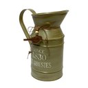 Ver imagem 3 de Vaso Jarro Decor Metal Provençal Verde Pássaro 23cm