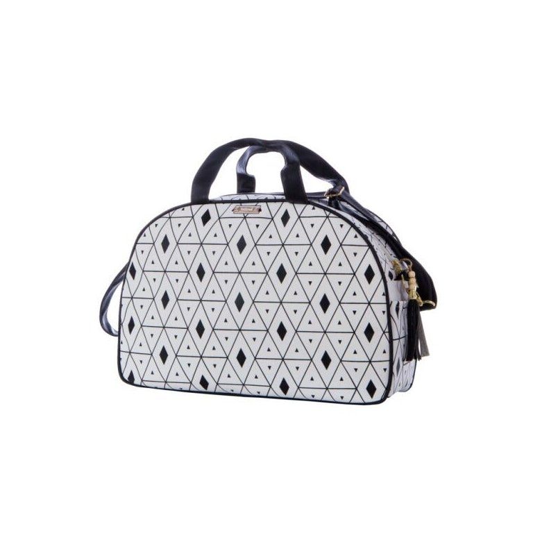 Bolsa Maternidade G Triângulo Preto - 1 Peça