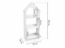 Ver imagem 3 de Organizador Infantil Casinha Zack 100% Mdf (brinquedos) WoodCore