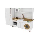 Ver imagem 6 de Mini Cozinha Infantil Branco e Freijó 100% Mdf