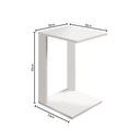 Ver imagem 6 de Mesinha De Canto Para Encaixe Lateral Ao Sofá Sala Madeira