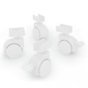 Ver imagem 1 de Kit 4 Rodízio para Berço Qmovi