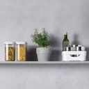 Ver imagem 3 de Conjunto 3 Caixas Organizadoras 4,8L Cestos Organizadores Brinquedos Closet Plástico Branco ou