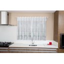 Ver imagem 1 de Cortina Renda Cozinha Valencia Lisa 2,00x1,20m Interlar Branco