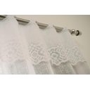 Ver imagem 3 de Cortina Renda Cozinha Valencia Lisa 2,00x1,20m Interlar Branco