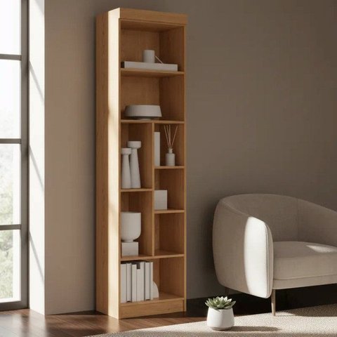 Móveis para Quarto Nicho Modulado Infinity Marrom/Cedro