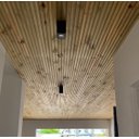 Ver imagem 1 de 1 M² Painel Ripado Pinus Tratado em Autoclave Cca (réguas com 3 Metros de Comprimento)