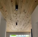 Ver imagem 1 de 1 M² Painel Ripado Pinus Tratado em Autoclave Cca (réguas com 3 Metros de Comprimento)