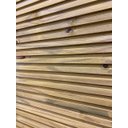 Ver imagem 3 de 1 M² Painel Ripado Pinus Tratado em Autoclave Cca (réguas com 3 Metros de Comprimento)