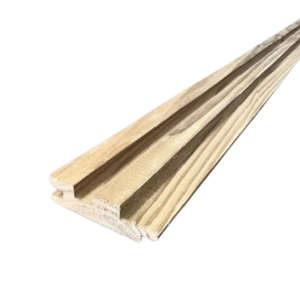 1 M² Painel Ripado Pinus Tratado em Autoclave Cca