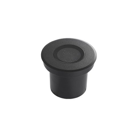 Embutido de Solo Led Nordecor Senf 6844 10w 12° Alto Irc 90 Bivolt Preto 2700k Luz Amarela
