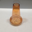 Ver imagem 2 de Vaso Decorativo Enfeite Casa Home&Co Vidro 14x9x9cm Âmbar