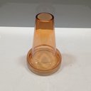 Ver imagem 3 de Vaso Decorativo Enfeite Casa Home&Co Vidro 14x9x9cm Âmbar