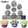 Conjunto Bicos de Aço Inoxidável Walfos Russo Tulipa Piping Pastelaria - 2