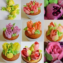 Conjunto Bicos de Aço Inoxidável Walfos Russo Tulipa Piping Pastelaria - 5