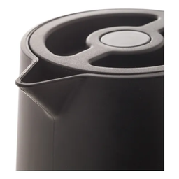 Garrafa de Café Térmica 1 Litro Chique Cabo Madeira Chá Água:preto - 6