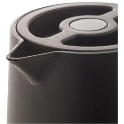 Garrafa de Café Térmica 1 Litro Chique Cabo Madeira Chá Água:preto - 8