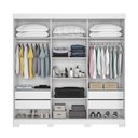 Ver imagem 3 de Conjunto Para Quarto com Guarda-Roupa NT5020 e Cômoda NT5185 Notável Móveis