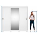 Ver imagem 4 de Conjunto Para Quarto com Guarda-Roupa NT5020 e Cômoda NT5185 Notável Móveis