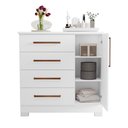 Ver imagem 7 de Conjunto Para Quarto com Guarda-Roupa NT5020 e Cômoda NT5185 Notável Móveis
