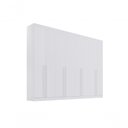 Ver imagem 1 de Guarda Roupa Casal 8 Portas 8 Gavetas com Pés Daymont - D' Doro Branco