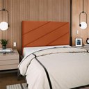 Ver mais imagens de Cabeceira Queen 160 Cm com Frame Cristal Suede Terracota Artte