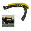 Ver imagem 5 de Cadeira de Escritório Gamer Nitro Dourado Ergonômica Couro Sintético Reclinável Altura Ajustável