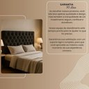 Ver imagem 4 de Cabeceira Cama Box Casal Queen Size 160cm Valentina Estofada Ciano Escuro