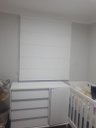 Ver imagem 1 de Persiana Blackout Romana Soft Branca 1,40x1,60m