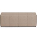 Ver mais imagens de Kit Cabeceira Cama Box Queen 160cm com Calçadeira Roma W01 Linho Bege Escuro - Lyam