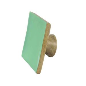 Cabide Madeira Quadrado A7,8xl8,3xp6cm - Besha