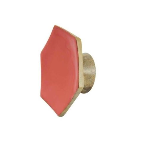 Cabide Madeira Hexagonal A8,8xl7,8xp6,8cm - Besha