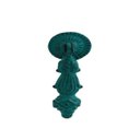 Ver imagem 3 de Aldrava para Porta Metal 9x3x2cm – Besha