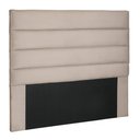 Ver imagem 1 de Cabeceira Decorativa 1,95M King Size Guess Suede Bege - Gran Belo