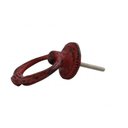 Ver imagem 1 de Aldrava Argola Porta Metal 6x4,5x2,5cm