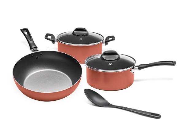 CONJUNTO DE PANELAS 4 PEÇAS CLOVE COBRE BRINOX - 1