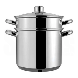 Espagueteira Brinox Savoy Aço Inox Indução Tampa Vidro 5 Litros - 3