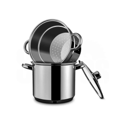 Espagueteira Brinox Savoy Aço Inox Indução Tampa Vidro 5 Litros - 4