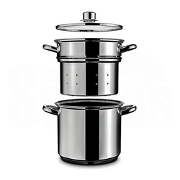 Espagueteira Brinox Savoy Aço Inox Indução Tampa Vidro 5 Litros - 1