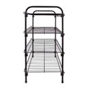 Ver imagem 3 de Sapateira 4 Andares Preta Mor