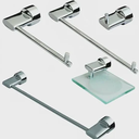 Ver imagem 1 de KIMETAIS KIT ACESSORIOS 5 PC 2293/2095 PLENA CROMADO