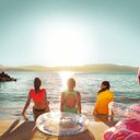 Ver imagem 4 de Boia Inflavel com Glitter Mor