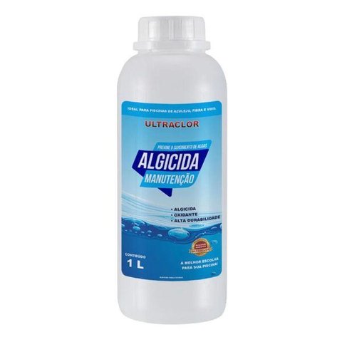 Algicida Manutenção Liquido para Piscinas 1l Ultraclor