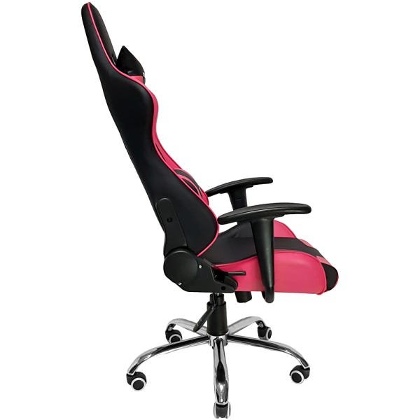 Cadeira Gamer Mx7 Giratória Preto/rosa - 5